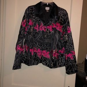 Chico’s cotton/silk jacket